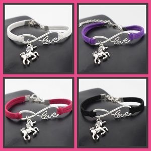 🦄New🦄2/$10🦄Infinity Love & Unicorn Charm🦄